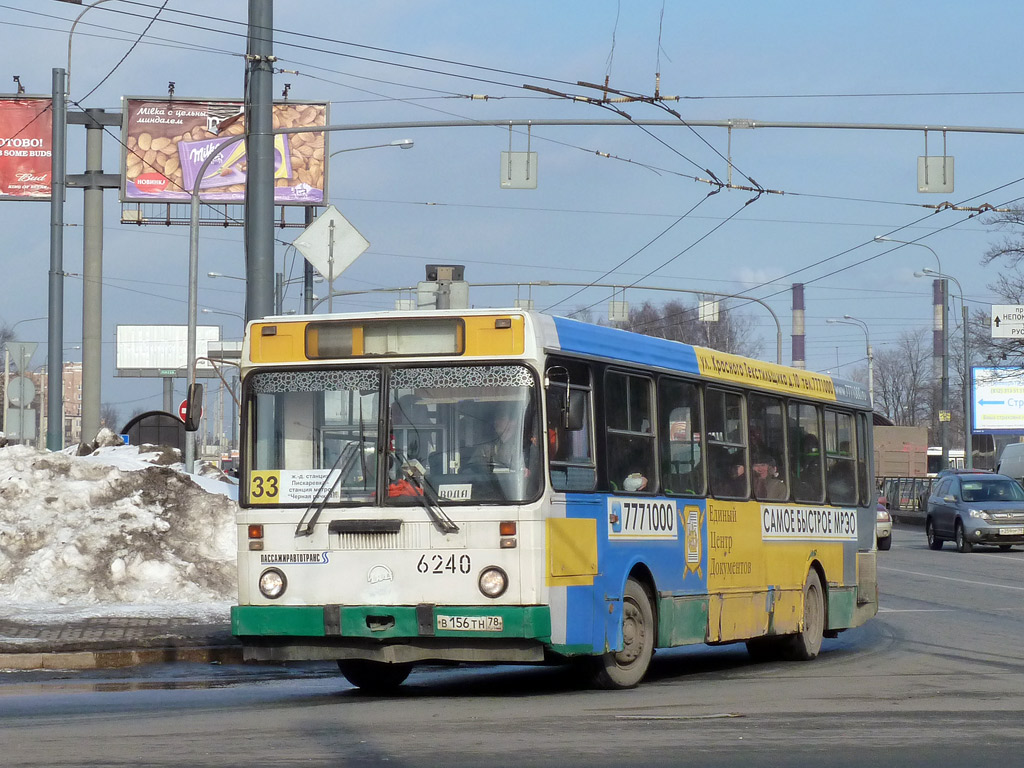 Санкт-Петербург, ЛиАЗ-5256.00 № 6240