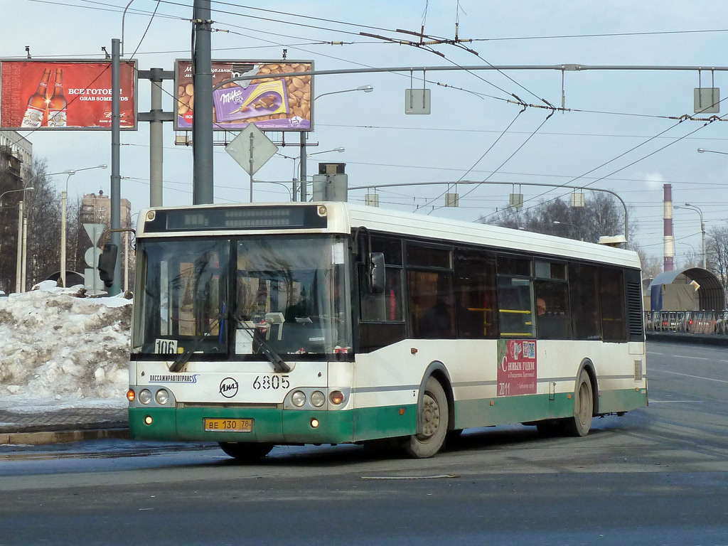 Санкт-Петербург, ЛиАЗ-5292.20 № 6805