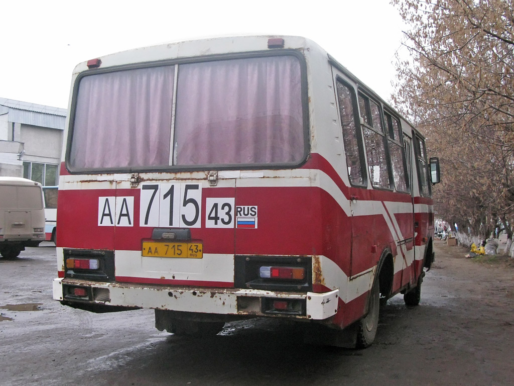 Кировская область, ПАЗ-3205 (00) № АА 715 43