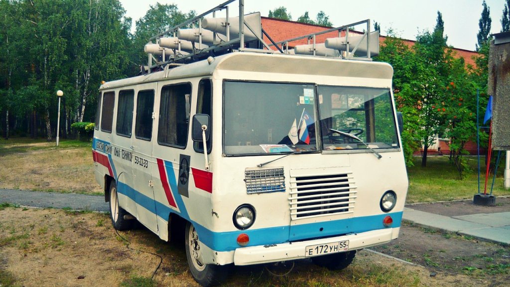 Омская область, Уралец-66АС № Е 172 УН 55