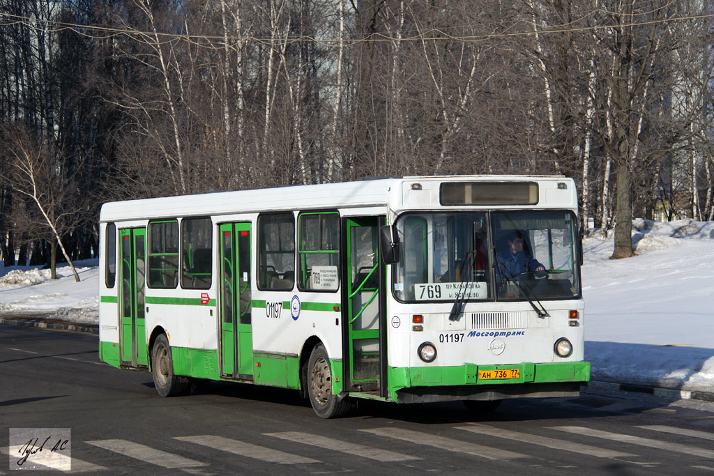 Moscow, LiAZ-5256.25 # 01197