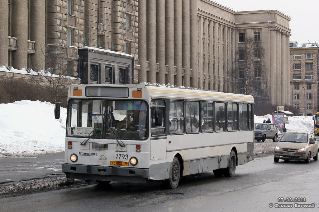 Санкт-Петербург, ЛиАЗ-5256.00-11 № 7793