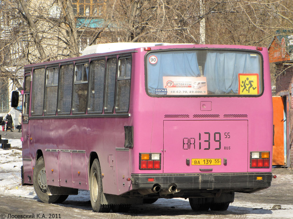 Omsk region, TAM-190A110T # ВА 139 55