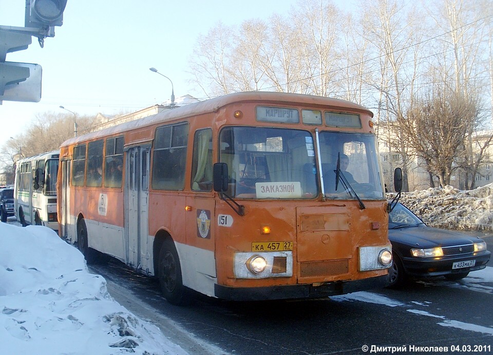 Chabarovsko kraštas, LiAZ-677M Nr. 151