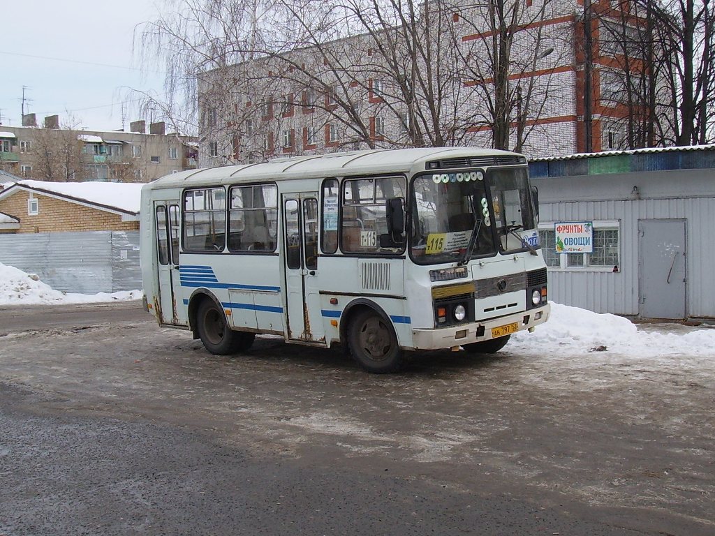 Нижегородская область, ПАЗ-32054 № АН 797 52