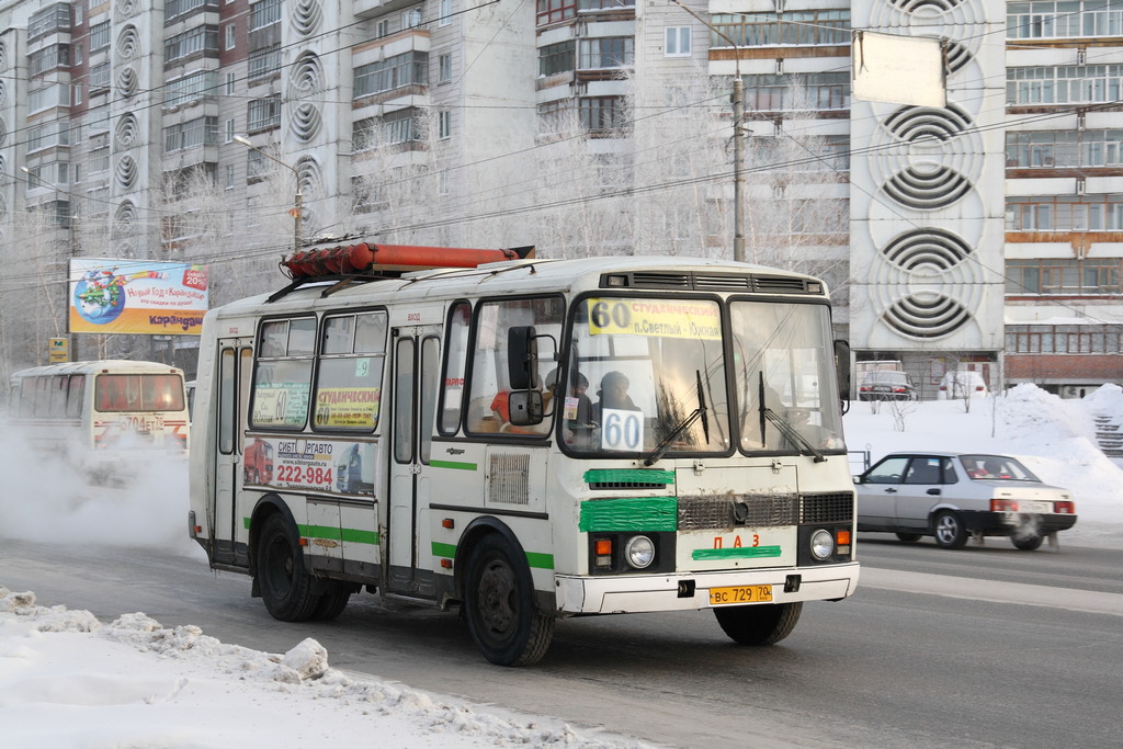 Томская область, ПАЗ-32054 № ВС 729 70