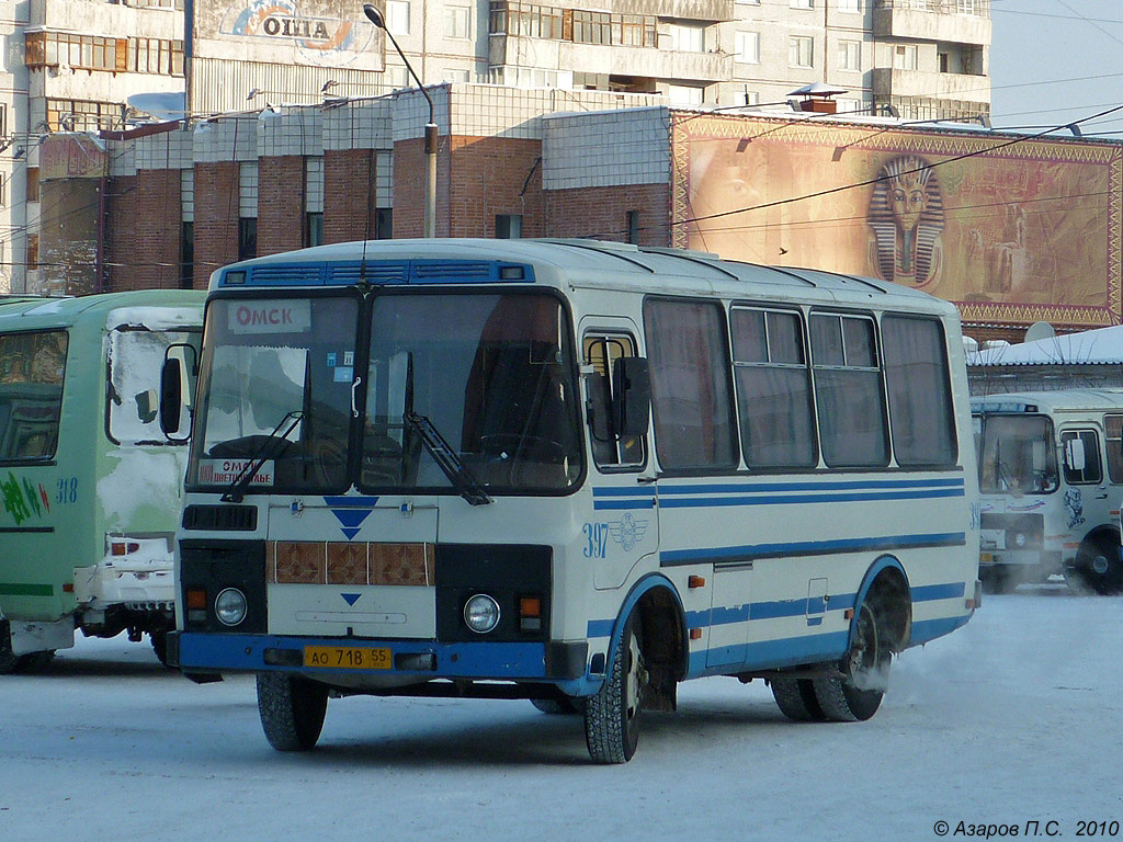 Омская область, ПАЗ-32053 № 397