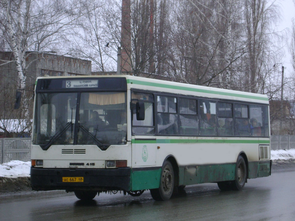 Липецкая область, Ikarus 415.33 № 627