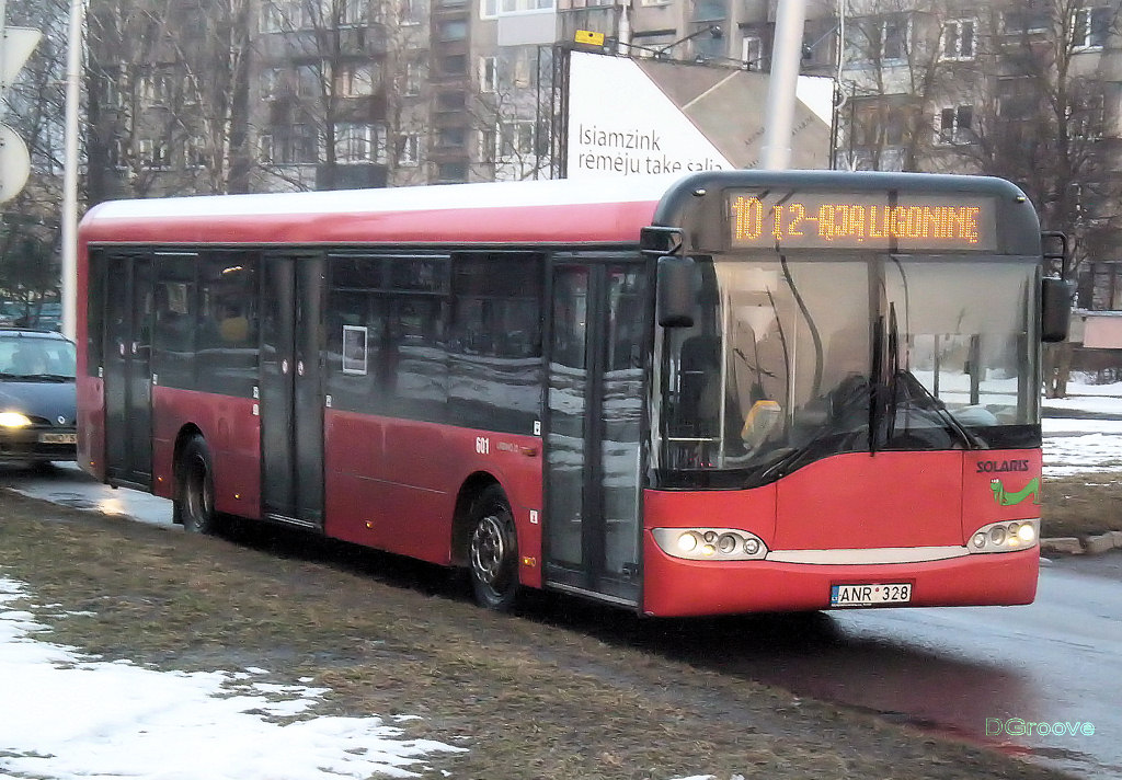 Литва, Solaris Urbino II 12 № 601