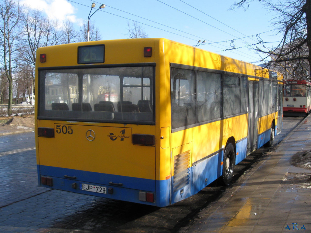 Литва, Mercedes-Benz O405N2 № 505