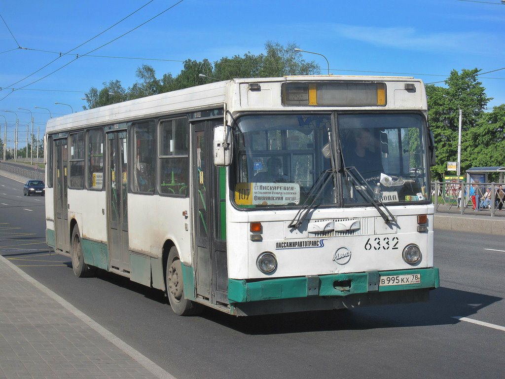 Санкт-Петербург, ЛиАЗ-5256.00 № 6332