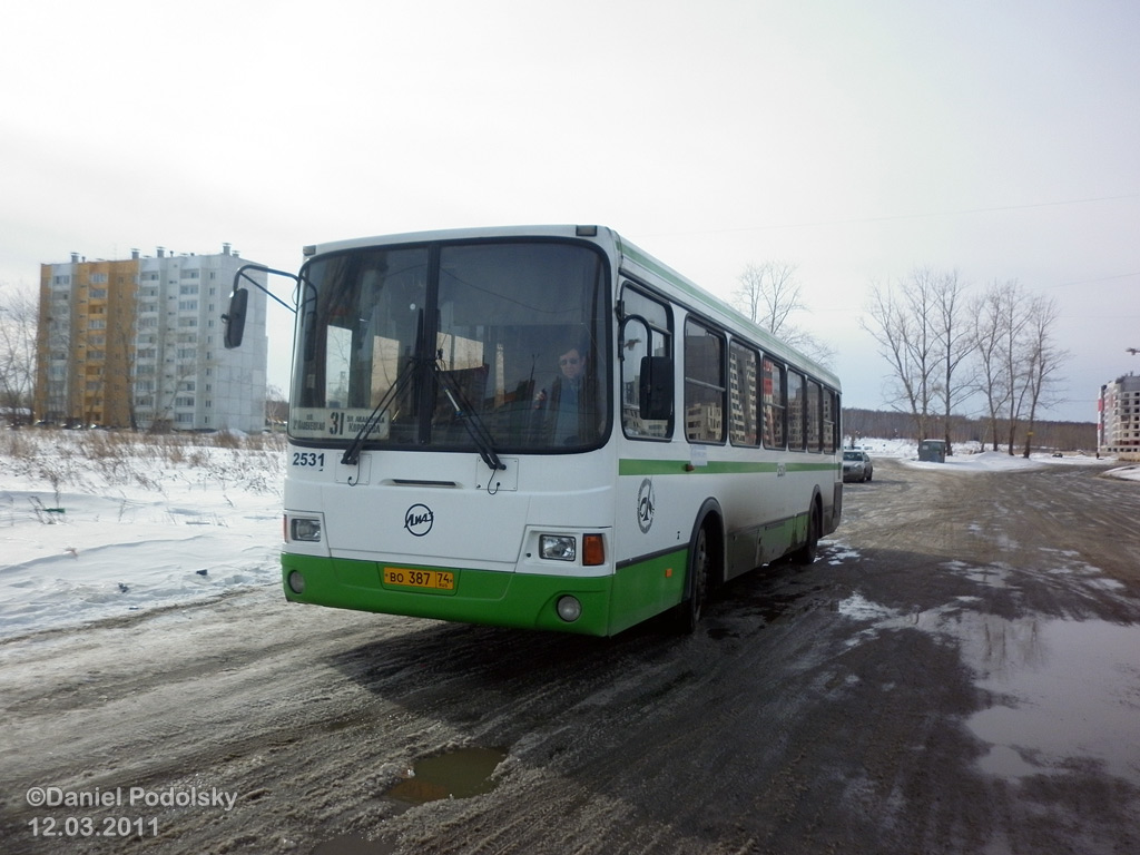 Челябинская область, ЛиАЗ-5256.26 № 2531