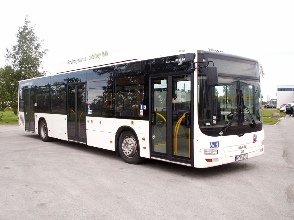 Польша, MAN A21 Lion's City NL243 CNG № WPR NE28