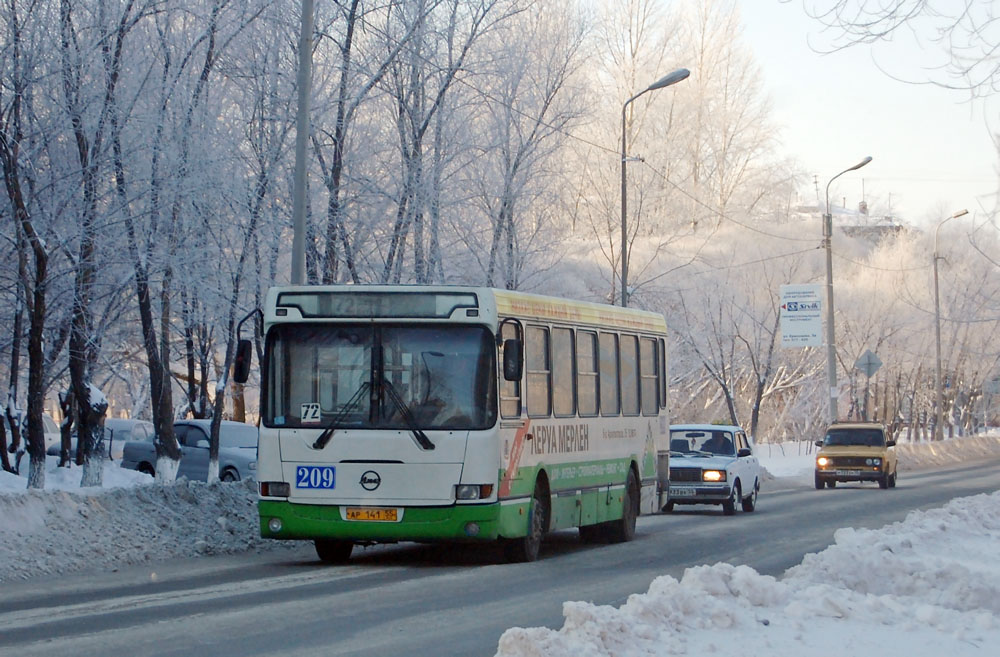 Omsk region, LiAZ-5256.40 # 209