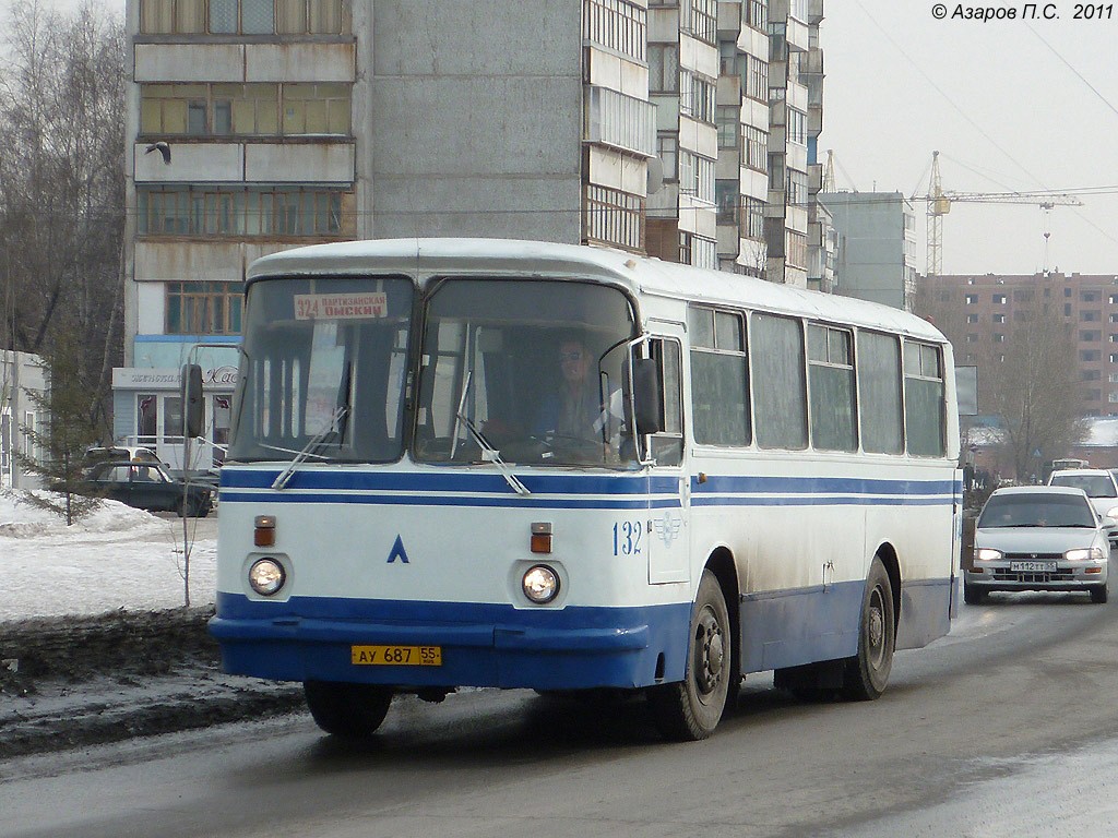 Омская область, ЛАЗ-695Н № 132