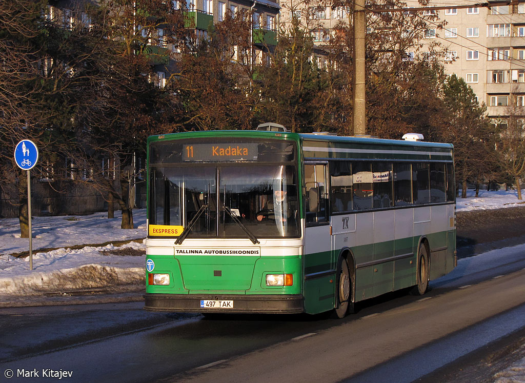 Эстония, Duple Metsec T-76 City (BaltScan) № 1497