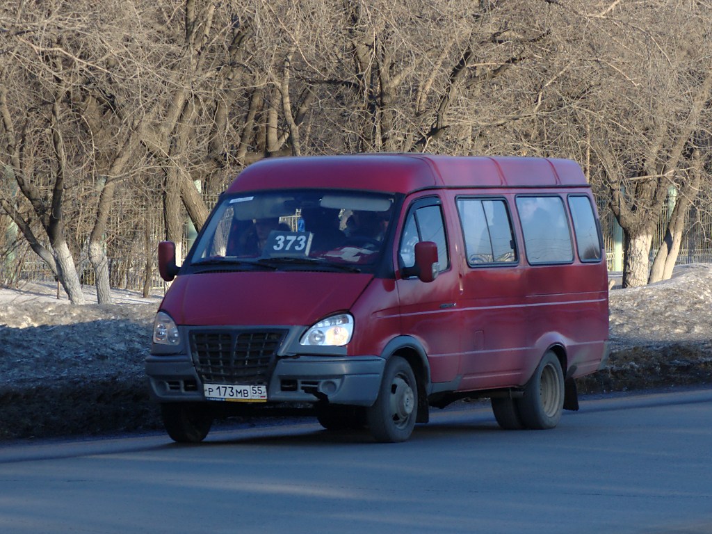 Омская область, ГАЗ-322132 (XTH, X96) № Р 173 МВ 55