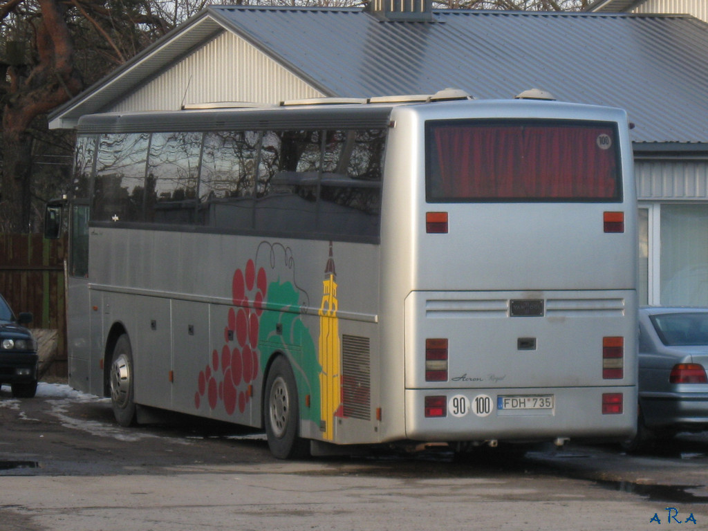 Литва, Van Hool T815 Acron № FDH 735