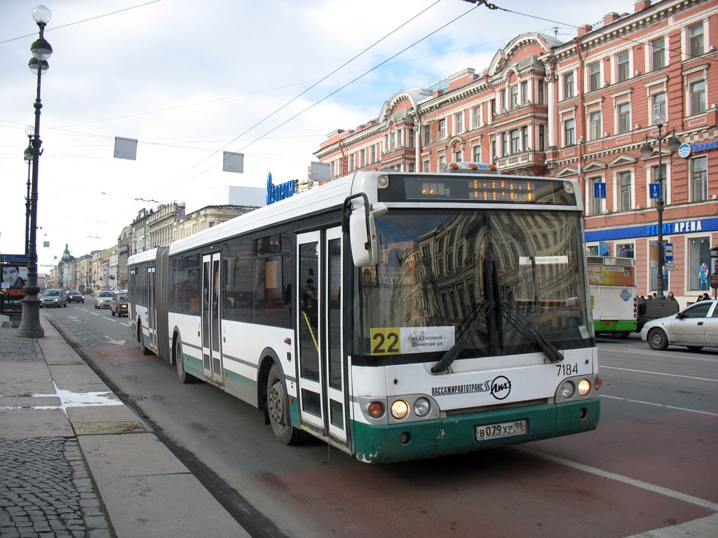 Санкт-Петербург, ЛиАЗ-6213.20 № 7184