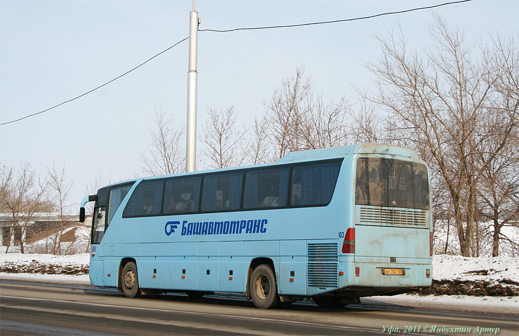 Башкортостан, Mercedes-Benz O350-15RHD Tourismo № 103