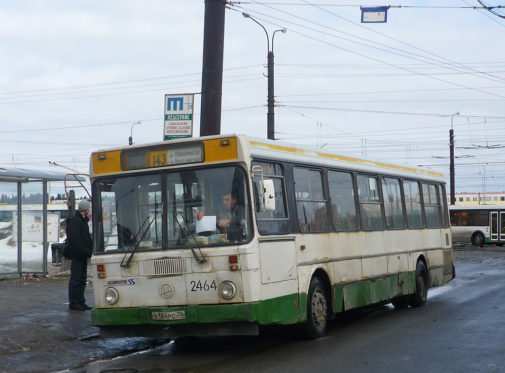 Санкт-Петербург, ЛиАЗ-5256.25 № 2464