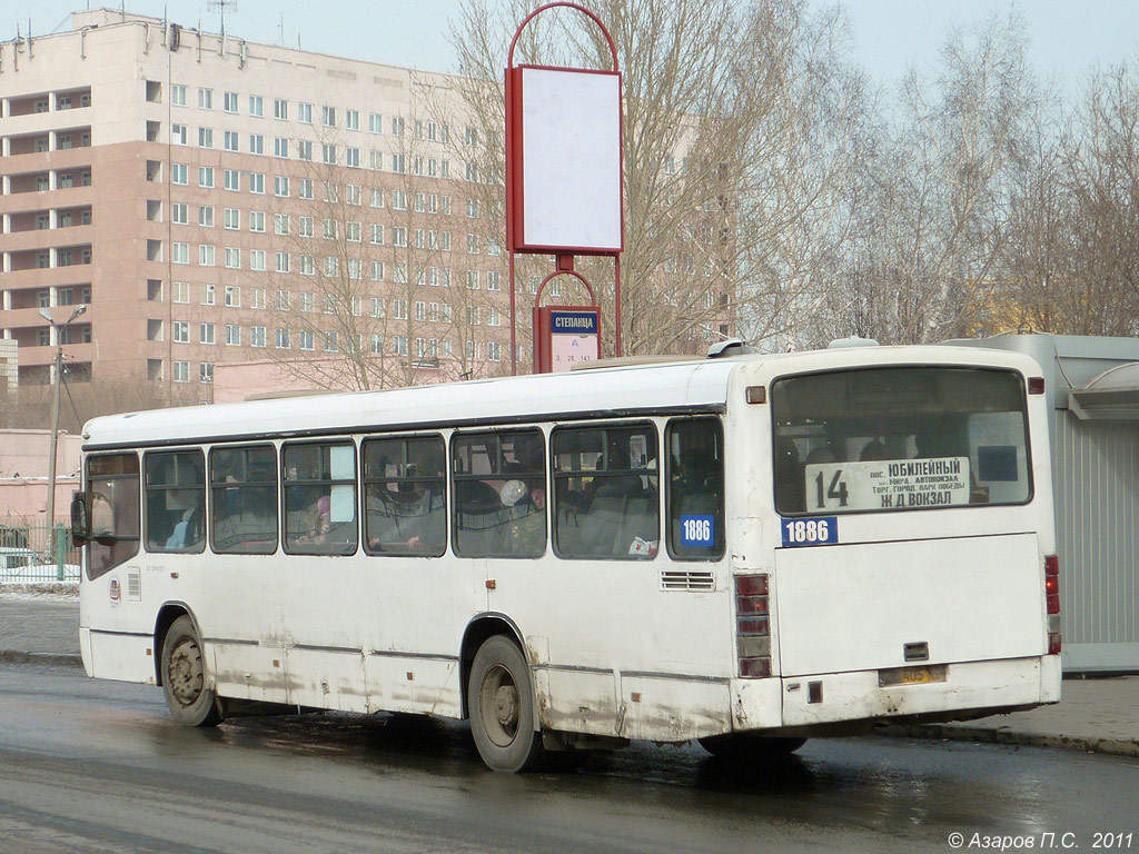 Омская область, Mercedes-Benz O345 № 1886