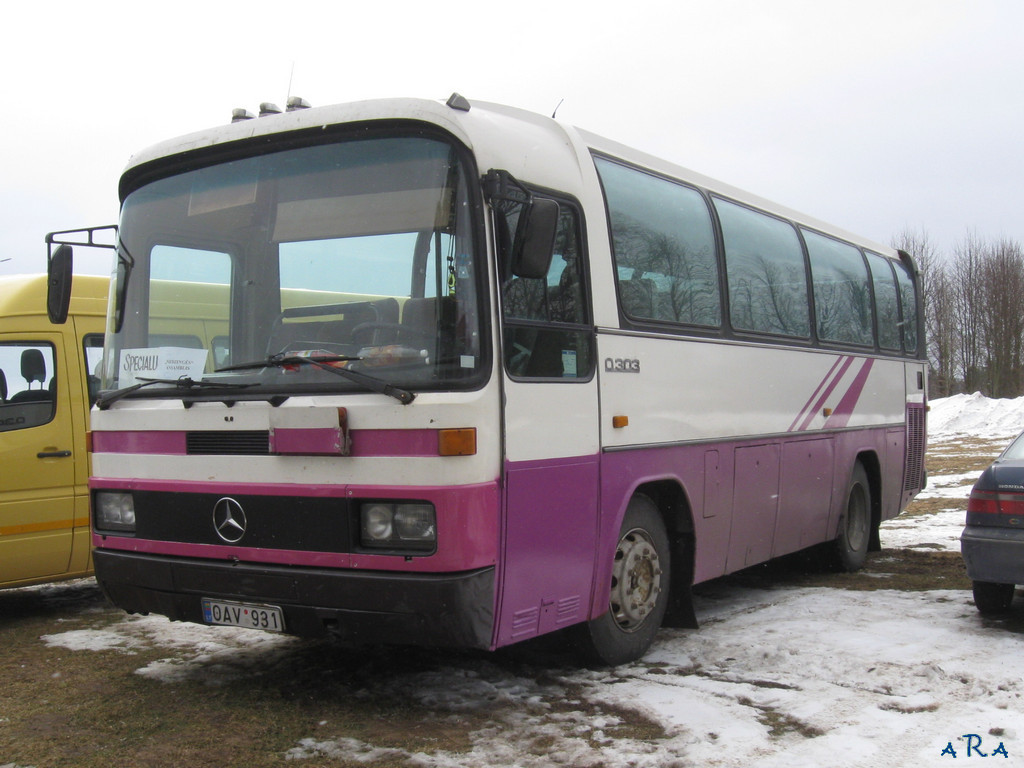 Литва, Mercedes-Benz O303-9KHP-A № OAV 931