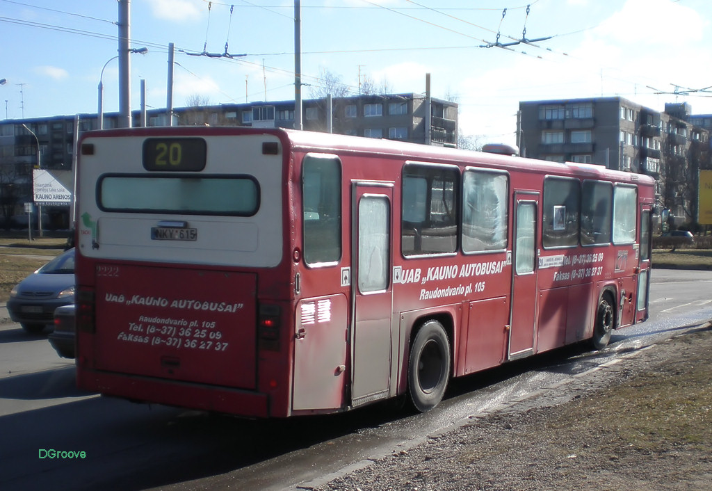 Литва, Scania CN112CLB № 222