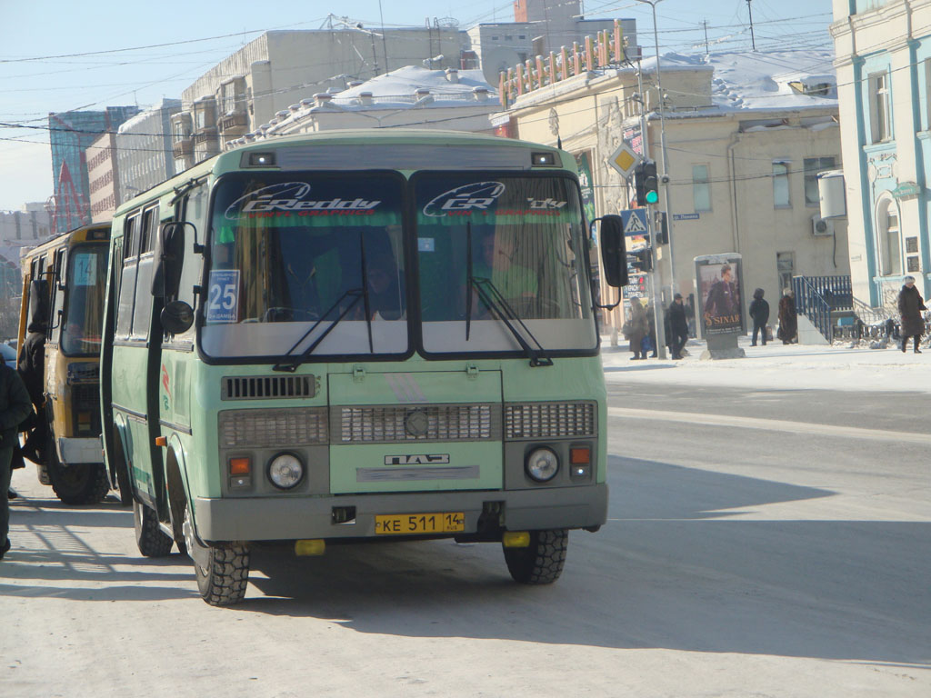 Саха (Якутия), ПАЗ-32054 № КЕ 511 14