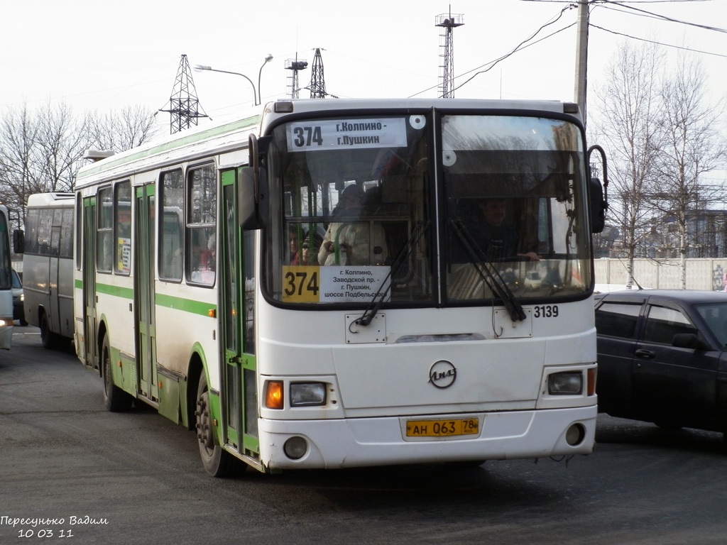 Санкт-Петербург, ЛиАЗ-5256.25 № 3139