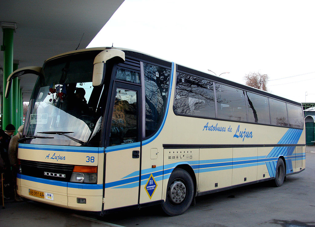 Vinnica region, Setra S315HD (Spain) Nr. AB 0901 AA