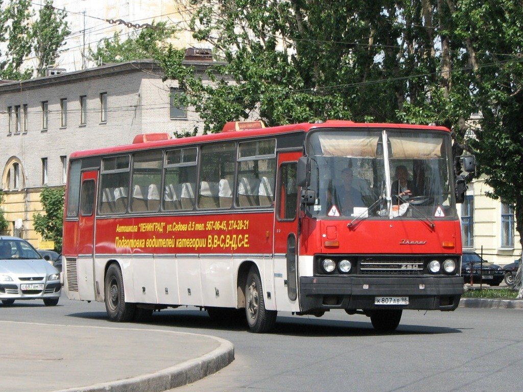 Szentpétervár, Ikarus 250.59 sz.: К 807 АВ 98