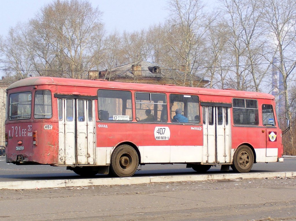 Хабаровский край, ЛиАЗ-677М № 407
