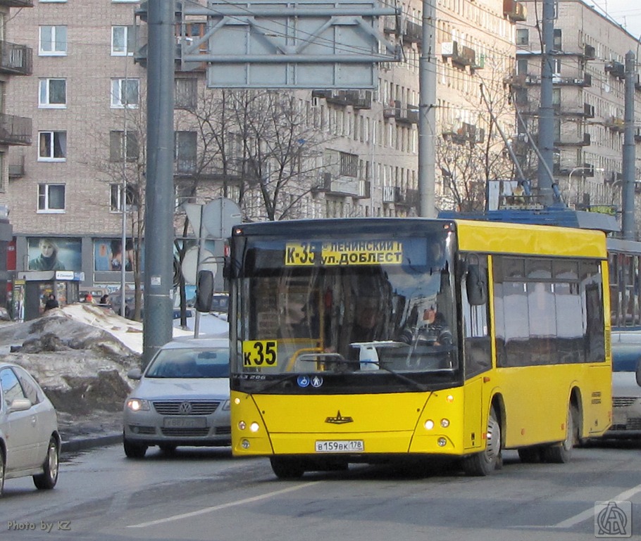 Санкт-Петербург, МАЗ-206.067 № В 159 ВК 178