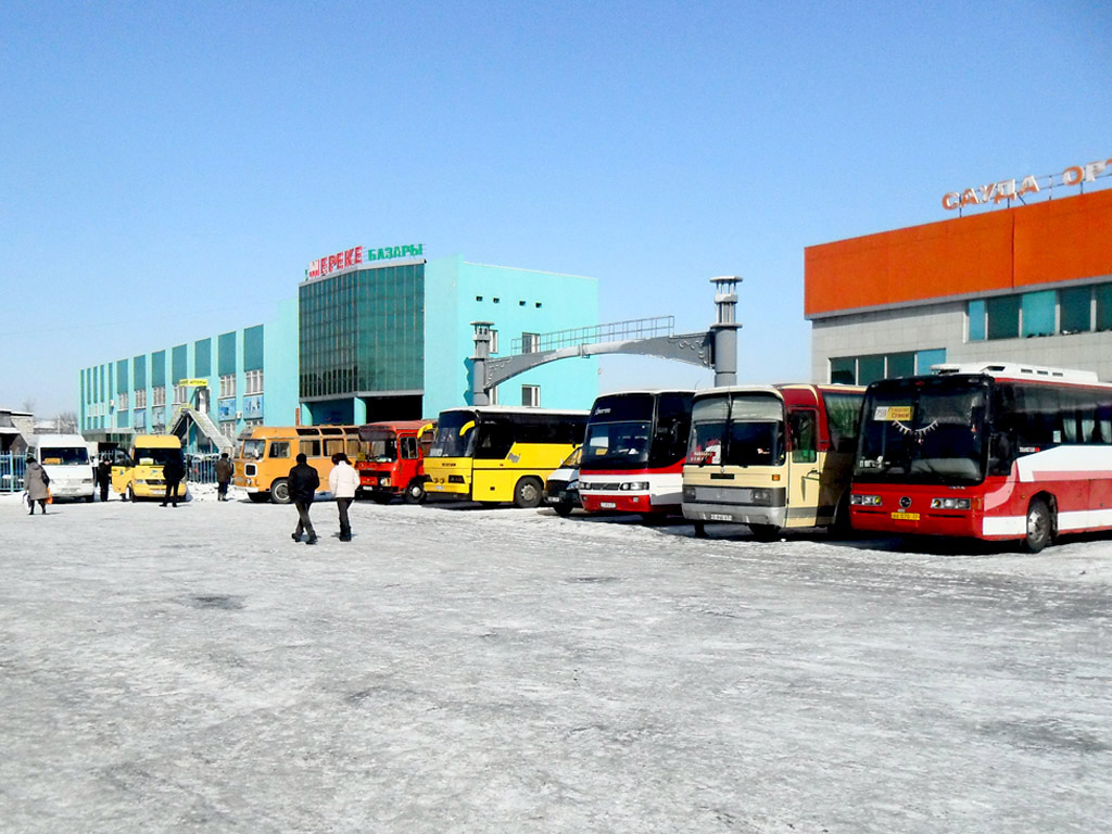 East Kazakhstan province — The final stops, terminals and stations, territory PATP