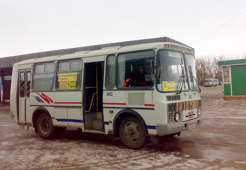 Оренбургская область, ПАЗ-32054 № 043