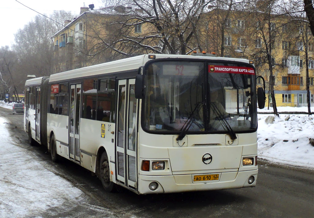 Kemerovo region - Kuzbass, LiAZ-6212.00 № 317