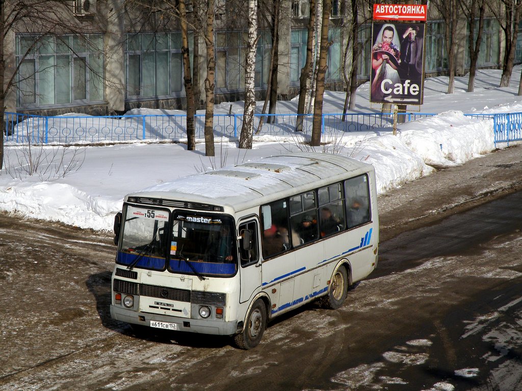 Нижегородская область, ПАЗ-32054-07 № А 611 СВ 152