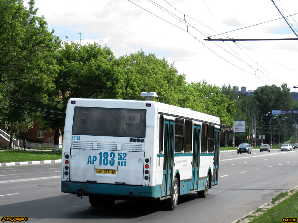 Nizhegorodskaya region, LiAZ-5256.25 № 62183