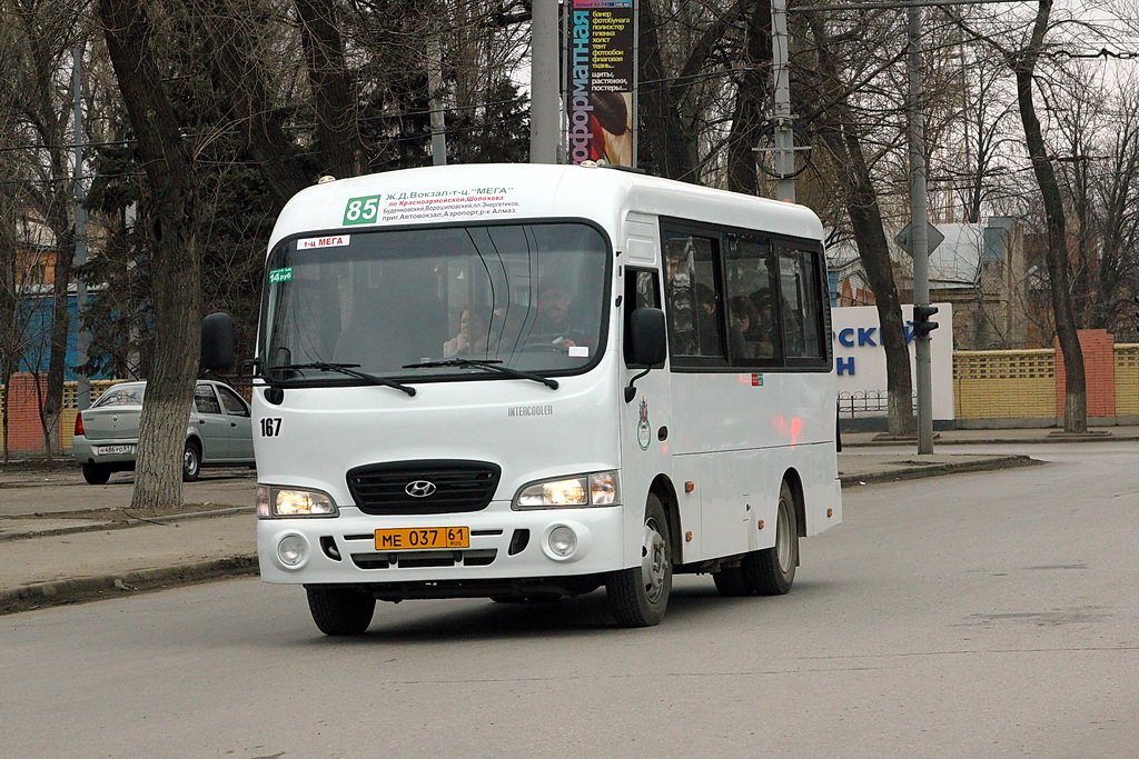 Ростовская область, Hyundai County SWB C08 (ТагАЗ) № 167