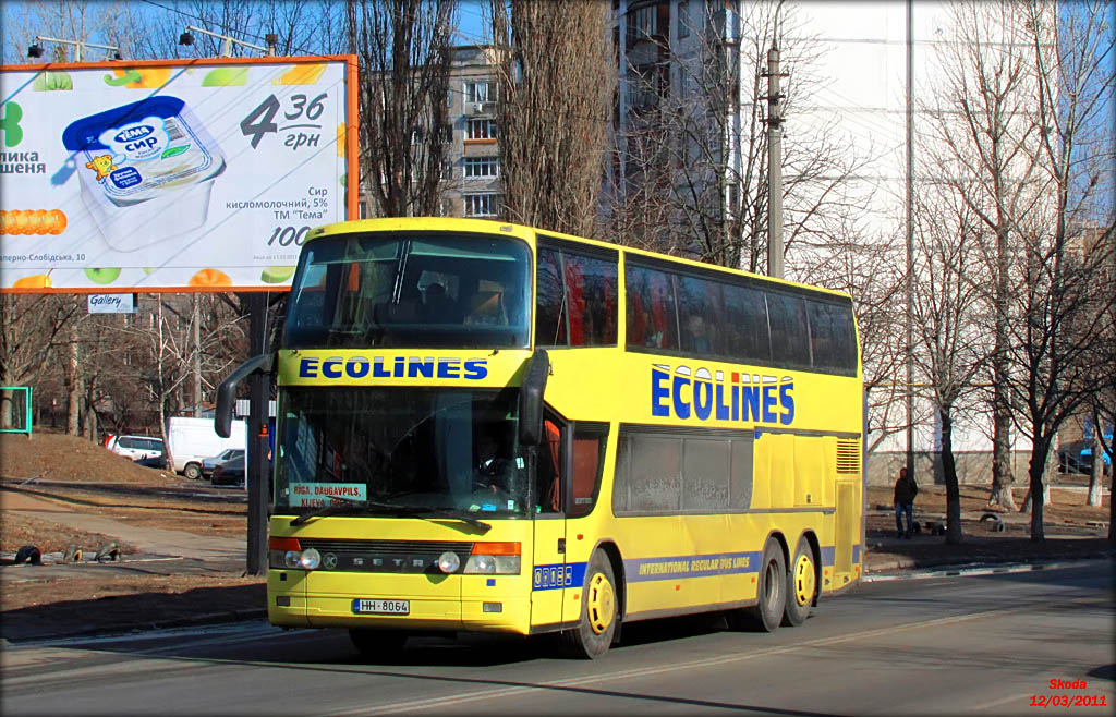 Латвия, Setra S328DT № 211