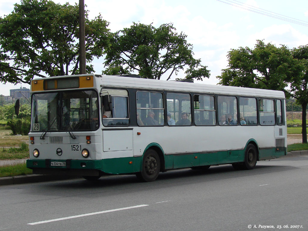 Санкт-Петербург, ЛиАЗ-5256.25 № 1521