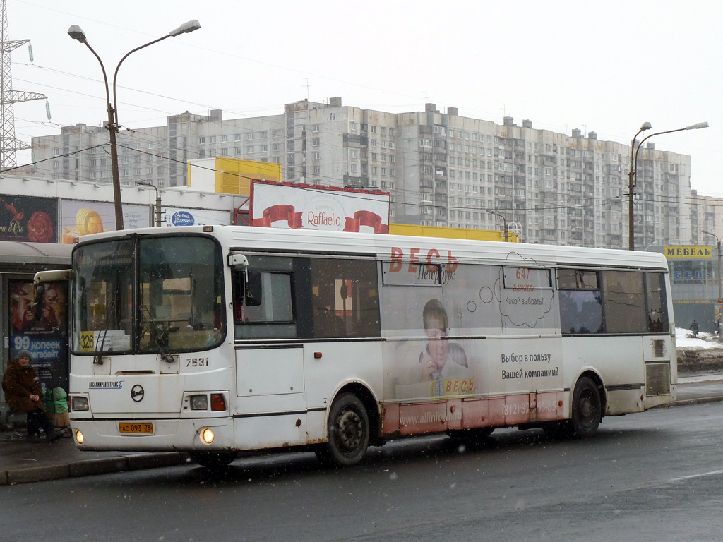 Санкт-Петербург, ЛиАЗ-5256.25 № 7631