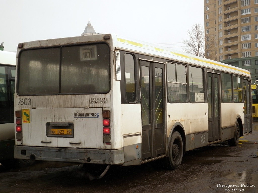 Санкт-Петербург, ЛиАЗ-5256.25 № 7603