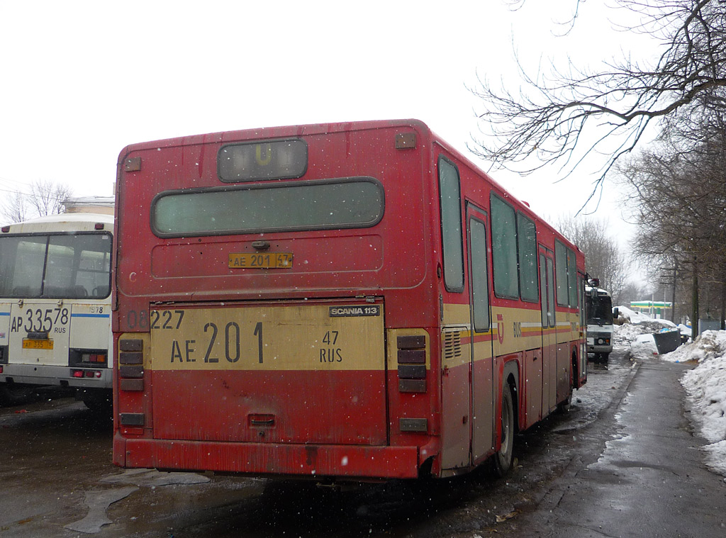 Ленинградская область, Scania CN113CLB № 08227