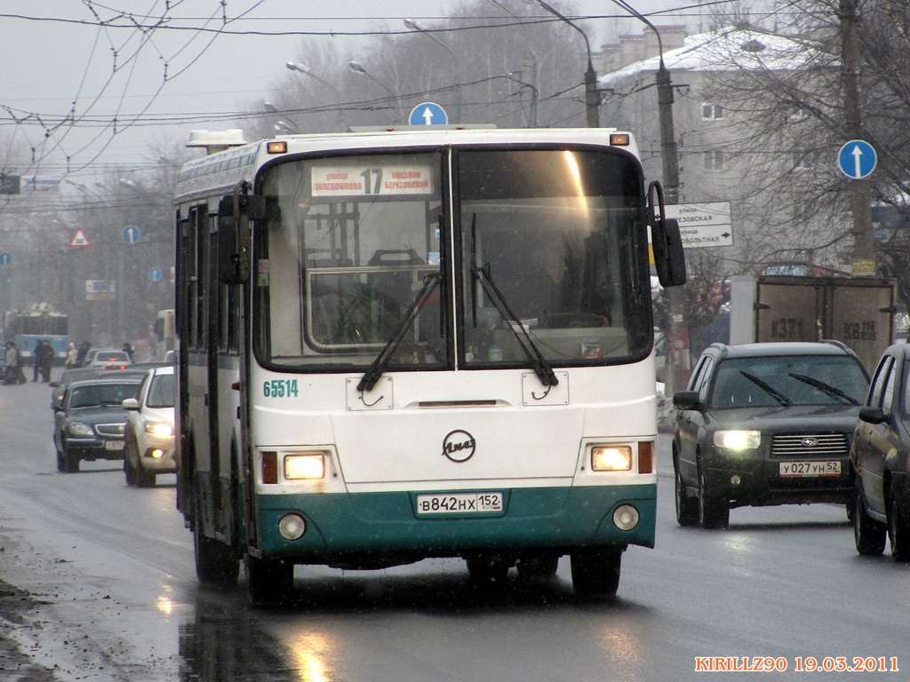 Нижегородская область, ЛиАЗ-5256.26 № 65514