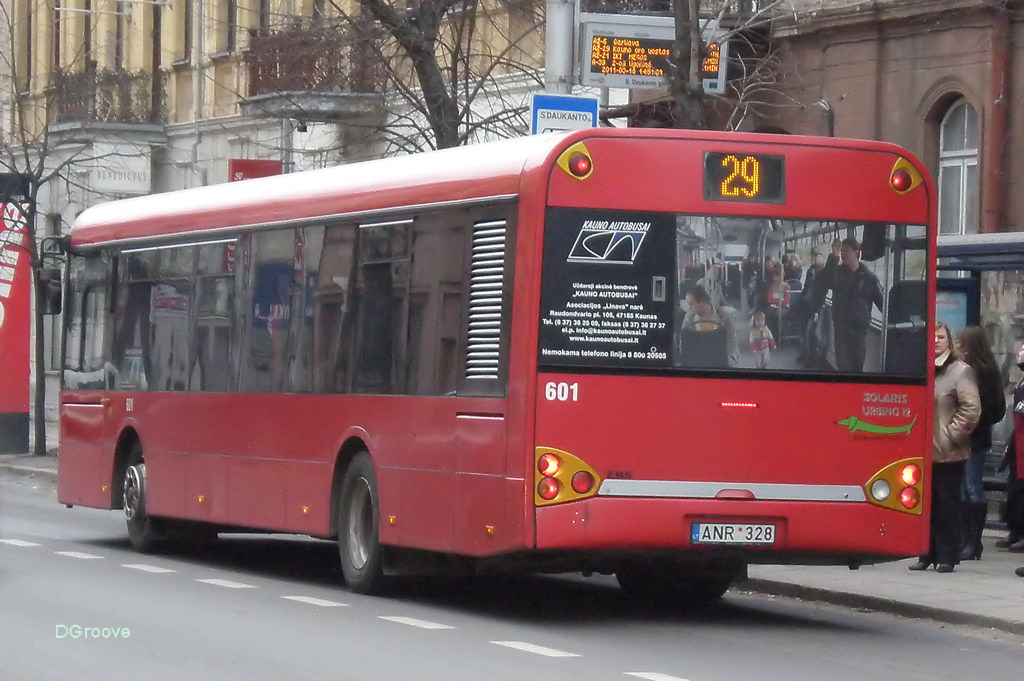 Литва, Solaris Urbino II 12 № 601