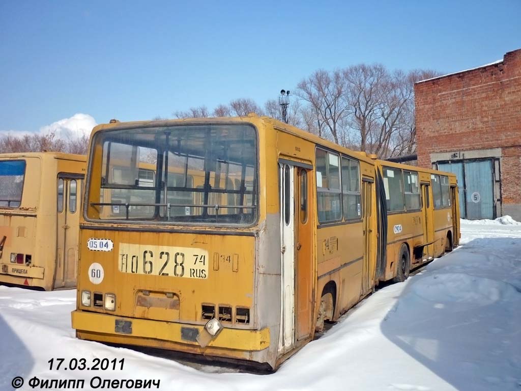 Челябинская область, Ikarus 280.33 № 0504