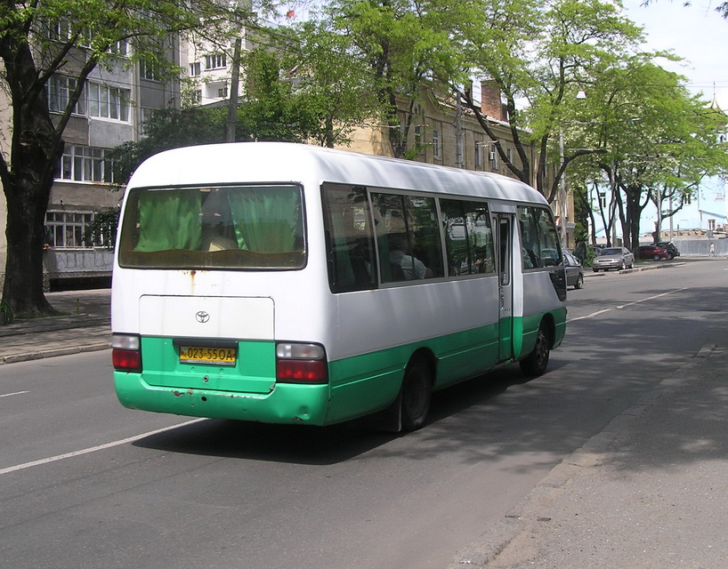 Одесская область, Toyota Coaster HZB50 № 023-55 ОА