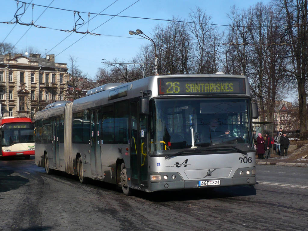 Литва, Volvo 7700A № 706